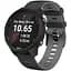 Ремінець для Samsung Galaxy Watch 5 44mm - чорно-сірий ширина кріплення 20мм силікон Watchbands Rage (W36-5WB91937766) - мініатюра 1