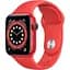 Смарт-часы Apple Watch Series 6 GPS 44mm (PRODUCT)RED Aluminum Case w. (PRODUCT)RED Sport B. (M00M3) - миниатюра 1