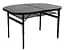 Стол Bo-Camp Northgate Oval 120x80 cm Black/Grey (1404187) - миниатюра 1