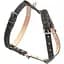 Шлея для собак Collar двойная, кожа, 49-68х68-80х2,5 см, черный (6421) - миниатюра 1