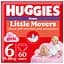 Набір підгузки-трусики для дівчаток Huggies Little Movers Pants 6 (15-25 кг) 60 шт. - мініатюра 1