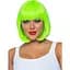 Перука Leg Avenue 12 Neon short bob wig Neon Green - мініатюра 1
