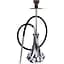 Кальян Trumpet Hookah Silver (колба Craft XL White) - мініатюра 1