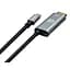 Кабель мультимедійний USB-C to DisplayPort 1.5m v1.4 8K60Hz PD 100W port Vinga (VCPVCCD1415PD) - мініатюра 2