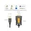 Кабель для передачі даних USB to COM M 2.0m DB9 RS-232 CR104 black Ugreen (20222) - мініатюра 11