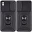 Чохол Ummi Camshield Serge Ring для Xiaomi Redmi 9A Чорний / Black - мініатюра 1