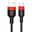 USB кабель Kaku KSC-319 USB - Micro USB 1m / 3.2A - Black - мініатюра 1