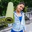 Килимок для йоги та фітнесу Power System PS-4014 PVC Fitness-Yoga Mat Green (173x61x0.6) (PS-4014_Green) - мініатюра 6