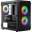 Корпус LogicConcept PORTOS MESH+GLASS ARGB fans 3x120mm BLACK без БП mATX - миниатюра 5