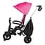 Велосипед складаний триколісний дитячий Qplay Nova+ Rubber Floral Pink (S700-13Nova+FloralPink) - мініатюра 2