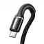 Кабель Baseus Halo Data Cable USB to MicroUSB Cable 3A 3m CAMGH-E01 Black - мініатюра 3