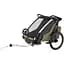 Дитяча коляска Thule Chariot Cross 2 Double (Faded Khaki) (TH 10201037) - мініатюра 7