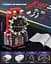 Конструктор механічний годинник Mould King Cyberpunk Mechanical Clock 10187 часи акумуляторні, для дорослих та дітей, 1601 деталей - мініатюра 7
