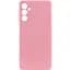 Чохол TPU GETMAN Liquid Silk Full Camera для Samsung Galaxy A14 4G/5G Рожевий / Pink - мініатюра 1