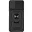 Чохол Ummi Camshield Serge Ring для Samsung Galaxy A03s Чорний / Black - мініатюра 2