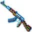 Дитяча іграшка Автомат Bambi "Minecraft" MСR-A(Blue) світлові та звукові ефекти - мініатюра 1