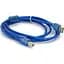 Кабель для принтера USB 2.0 AM/BM 1.8m ferrite blue Ritar (YT-AM/BM-1.8TBL) - мініатюра 1