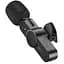 Петличный беспроводной микрофон Borofone BFK12 Trophy lavalier Type-C Black - миниатюра 5