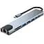 Хаб USB 8-in-1 Grey GTL teh0019583 - мініатюра 1