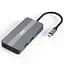 USB-хаб XON SmartHub 8 в 1 (VGA, HDMI, SD/TF, 2xType-C, 2xUSB3.0) Сірий (UHCHP082322G 5207) - мініатюра 1
