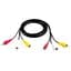 Кабель мультимедійний 3RCA to 3RCA 1.8m Vinga (VCP3RCA1.8) - мініатюра 2
