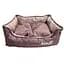 Лежак AnimAll Nena VELOURS CACAO для котів S 45x35x16 см - мініатюра 1