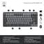 Клавіатура Logitech MX Mechanical Mini Illuminated UA Graphite (920-010782) - мініатюра 7