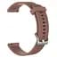 Ремінець силіконовий 20 мм для Samsung Galaxy Watch 42/3 41 мм/Active/Active 2 BeWatch GT Коричневий (1011406) - мініатюра 2