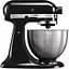 Планетарный миксер KitchenAid Classic 4.3 л черный (5K45SSEOB) - миниатюра 1
