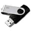 USB флеш накопичувач Goodram 64GB Twister Black USB 2.0 (UTS2-0640K0R11) - мініатюра 2