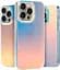 LONLI - для iPhone 14 Pro Max (6,7 дюйма) - Флуоресцентний райдужний напівпрозорий матовий чохол - Серія Just in Case - мініатюра 1