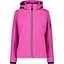 Куртка CMP Women's Lightweight Softshell Jacket with Detachable Hood Pink XS (1097-39A5006-B818 36) - миниатюра 1
