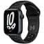 Apple Watch Series 7 41mm GPS Midnight Aluminium Case Anthracite/ Black Nike Sp/B MKN43 A2473 - мініатюра 2