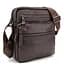 Чоловіча шкіряна сумка через плече Tiding Bag M56-9981C коричнева - мініатюра 1