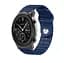 Ремінець BeWatch для Amazfit BIP/Bip Lite/Bip U/Pro/Mini/GTS/GTS 2 (E)/GTR 42мм силіконовий 20 мм Wave Темно-синій (1010706) - мініатюра 7