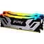 Модуль пам'яті для комп'ютера DDR5 48GB 8400 MHz Renegade RGB Silver XMP Kingston Fury (ex.HyperX) (KF584CU40RSAK2-48) - мініатюра 4
