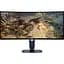 Монiтор Dell 34" AW3425DWM VA Black Curved 180Hz (210-BQWL) - мініатюра 2