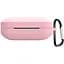 Чехол-накладка DK Silicone Candy Friendly с карабином для OnePlus Buds Pro 2 (pink) - миниатюра 1