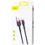 Кабель Baseus Kevlar Cable USB to Lightning 2A 1m CALKLF-B19 Black-Red - миниатюра 3