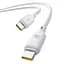 Кабель PD Baseus Silky Series Type-C to Type-C 100W 2 м белый P10377704213-01 - миниатюра 1