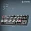 Клавіатура ігрова механічна GamePro MK-285-BK Asgard Ragnar Keychron Super Red Switch Bluetooth 5.2/2.4 ГГц/USB Black - мініатюра 14