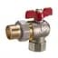Кран з американкою кульовий Zegor FAL12 кутовий 3/4" PN40 30412 - мініатюра 1