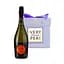 Набір: Ігристе вино Piccini Prosecco Extra Dry біле екстра сухе 12% 0.75 л + Цукерки Millennium Very Peri з арахісом, родзинками, злаковими пластівцями та солоною карамеллю 140 г - мініатюра 1