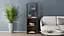 Стол-тумба трансформер Смарт 2/2 Ferrum-decor 750x1450x600 Черный металл ДСП Дуб Сонома Трюфель 16 мм (FRD-105106) - миниатюра 11