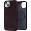 Чохол-накладка Njord Salmon Leather MagSafe Case Rust для iPhone 15 Plus (NA52SL03) - мініатюра 1