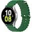 Ремінець для Honor Watch ES - темно-зелений ширина кріплення 20мм силікон Watchbands Hump (W23-5WB32623914) - мініатюра 1