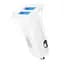 Автомобильное зарядное устройство для XO CC31 12W PC Dual USB car charger Белый - миниатюра 1