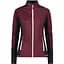 Кофта CMP Women's Full-Zip Hybrid Jacket Burgundy XXS (1097-31A2466-C919 34) - мініатюра 1