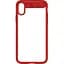Чохол-накладка Usams Case-Mant Series iPhone X Red - мініатюра 1