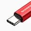 Кабель Baseus Fish Eye Spring Cable USB to Type-C 2A 1m CATSR-09 Red - мініатюра 4